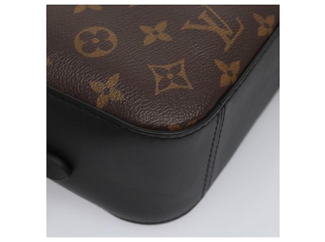 LOUIS VUITTON Monogram Saintonge Schultertasche Schwarz M43555 LV Auth 99976SA Monogramm - Ansicht 14