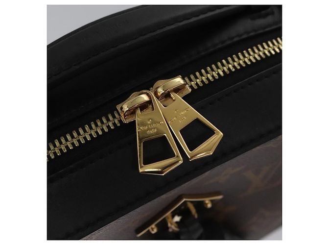 LOUIS VUITTON Monogram Saintonge Schultertasche Schwarz M43555 LV Auth 99976SA Monogramm - Ansicht 16