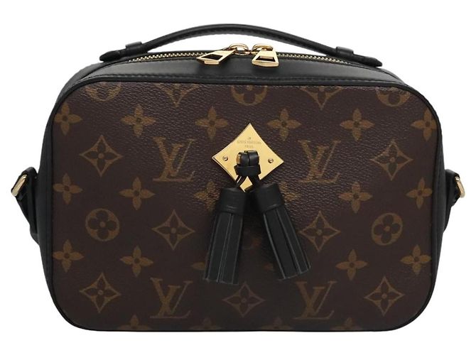 LOUIS VUITTON Monogram Saintonge Schultertasche Schwarz M43555 LV Auth 99976SA Monogramm - Ansicht 2