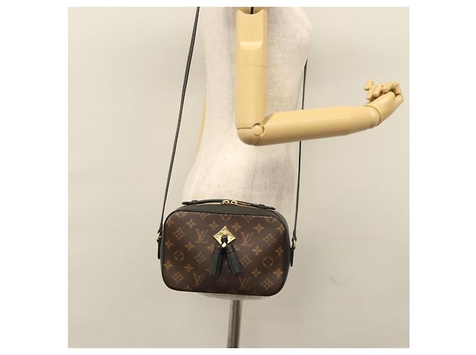 LOUIS VUITTON Monogram Saintonge Schultertasche Schwarz M43555 LV Auth 99976SA Monogramm - Ansicht 24