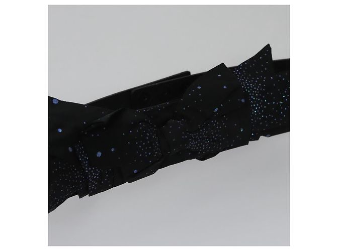 Cintura CHANEL in pelle 29,9"" nera CC Auth bs21650 Nero - vista 8