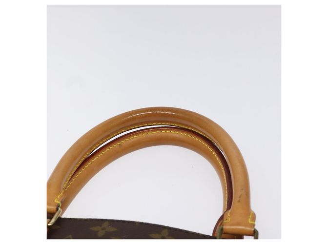 LOUIS VUITTON Sac Plat Monogram Borsa a Mano M51140 LV Auth ep7390 Monogramma - vista 8