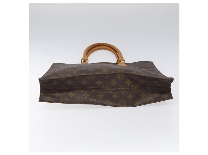 LOUIS VUITTON Sac Plat Monogram Borsa a Mano M51140 LV Auth ep7390 Monogramma - vista 9
