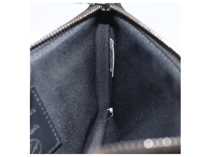 CUSTODIA PER IPHONE LOUIS VUITTON Monogram Eclipse Fragment M64433 LV Auth 113203 Monogramma - vista 17