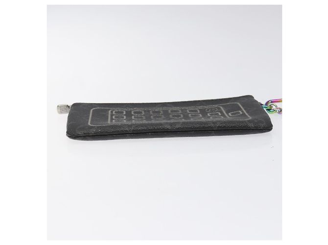 CUSTODIA PER IPHONE LOUIS VUITTON Monogram Eclipse Fragment M64433 LV Auth 113203 Monogramma - vista 7