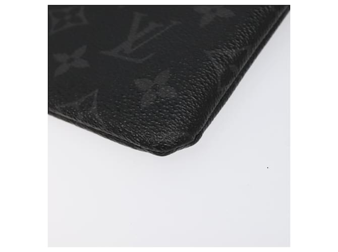 CUSTODIA PER iPHONE LOUIS VUITTON Monogram Eclipse Fragment M64449 LV Auth 113202 Monogramma - vista 10
