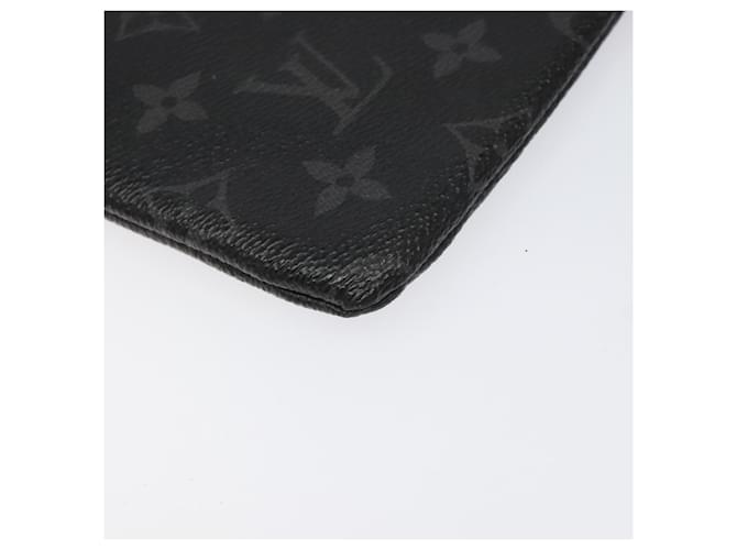 CUSTODIA PER iPHONE LOUIS VUITTON Monogram Eclipse Fragment M64449 LV Auth 113202 Monogramma - vista 11