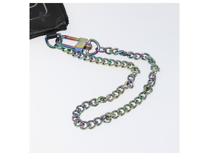 CUSTODIA PER iPHONE LOUIS VUITTON Monogram Eclipse Fragment M64449 LV Auth 113202 Monogramma - vista 12