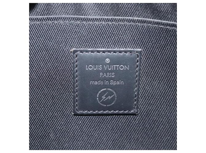 CUSTODIA PER iPHONE LOUIS VUITTON Monogram Eclipse Fragment M64449 LV Auth 113202 Monogramma - vista 15