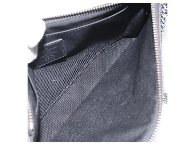 CUSTODIA PER iPHONE LOUIS VUITTON Monogram Eclipse Fragment M64449 LV Auth 113202 Monogramma - vista 16