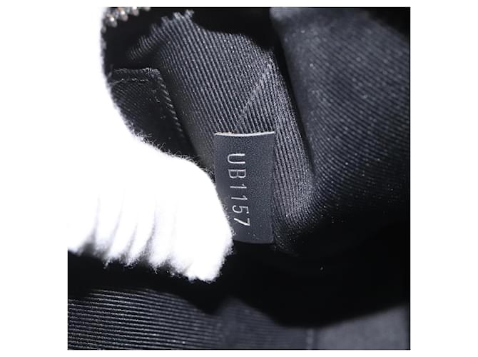 CUSTODIA PER iPHONE LOUIS VUITTON Monogram Eclipse Fragment M64449 LV Auth 113202 Monogramma - vista 20