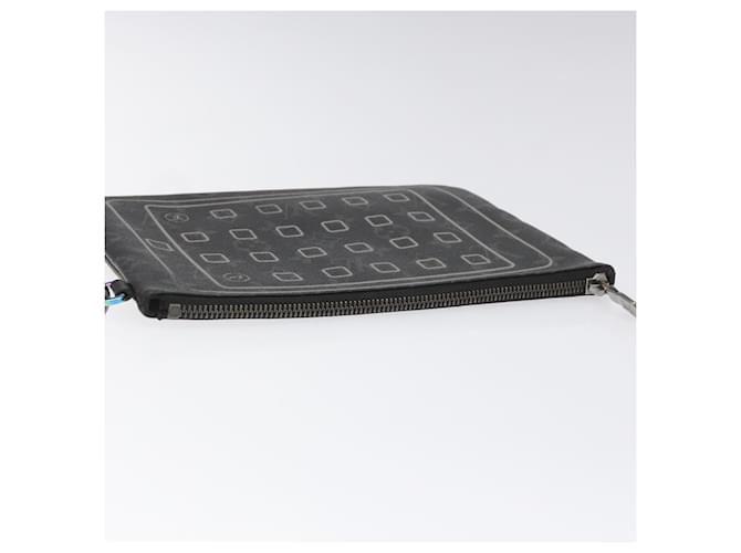 CUSTODIA PER iPHONE LOUIS VUITTON Monogram Eclipse Fragment M64449 LV Auth 113202 Monogramma - vista 6