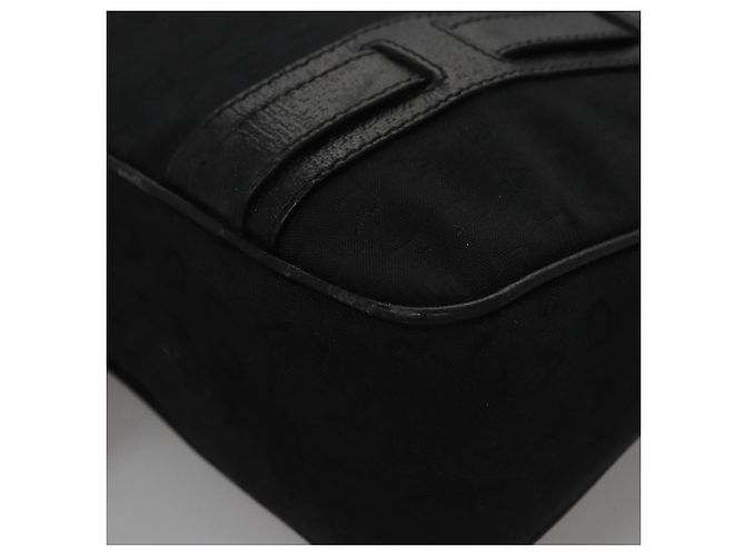 Bulgari Borsa a mano BVLGARI in tela nera e argento autentica bs22572 Nero - vista 11