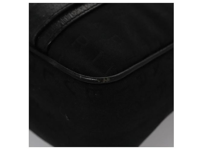 Bulgari Borsa a mano BVLGARI in tela nera e argento autentica bs22572 Nero - vista 13