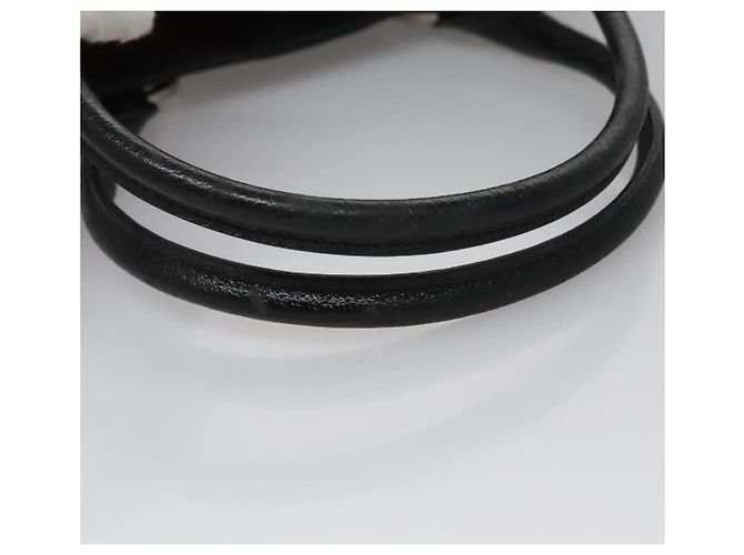 Bulgari Borsa a mano BVLGARI in tela nera e argento autentica bs22572 Nero - vista 7