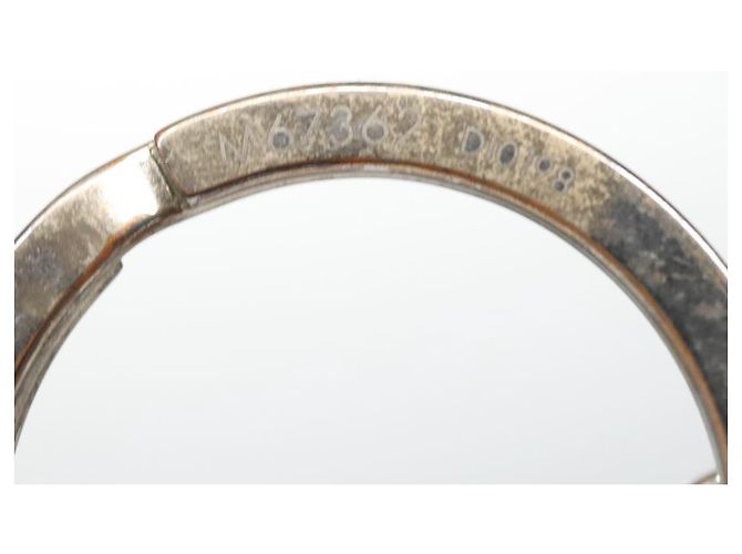LOUIS VUITTON Charm metallo Argento LV Auth bs22399 - vista 10