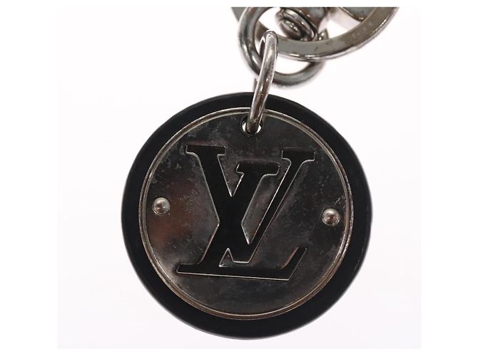 LOUIS VUITTON Charm metallo Argento LV Auth bs22399 - vista 4