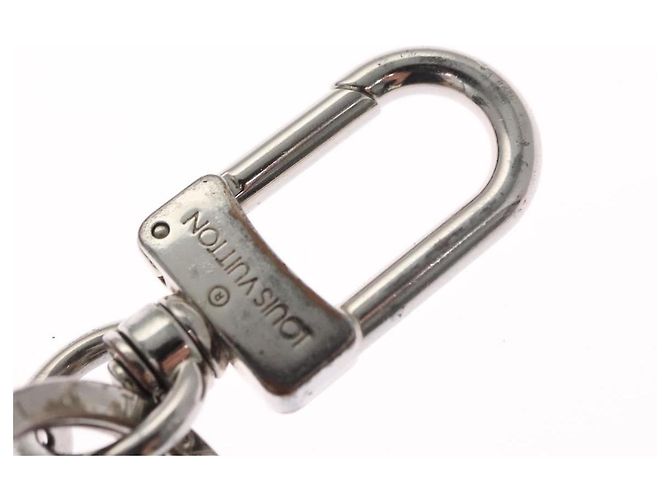 LOUIS VUITTON Charm metallo Argento LV Auth bs22399 - vista 6