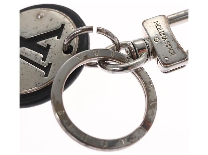 LOUIS VUITTON Charm metallo Argento LV Auth bs22399 - vista 8