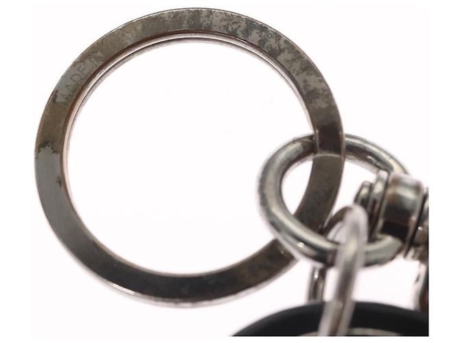 LOUIS VUITTON Charm metallo Argento LV Auth bs22399 - vista 9