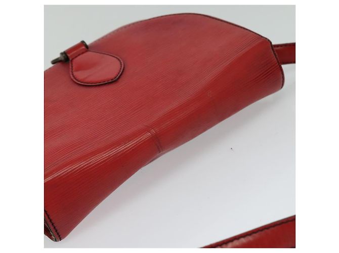 Saint-Cloud LOUIS VUITTON Epi Saint Cloud GM Borsa a Spalla Rossa M52197 LV Auth yb724 Rosso - vista 6