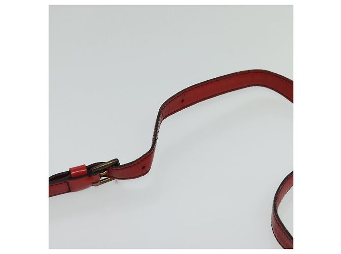 Saint-Cloud LOUIS VUITTON Epi Saint Cloud GM Borsa a Spalla Rossa M52197 LV Auth yb724 Rosso - vista 8