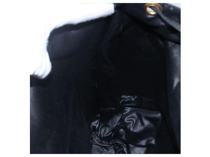 Zaino in nylon nero Gianni Versace Auth 115404 - vista 20