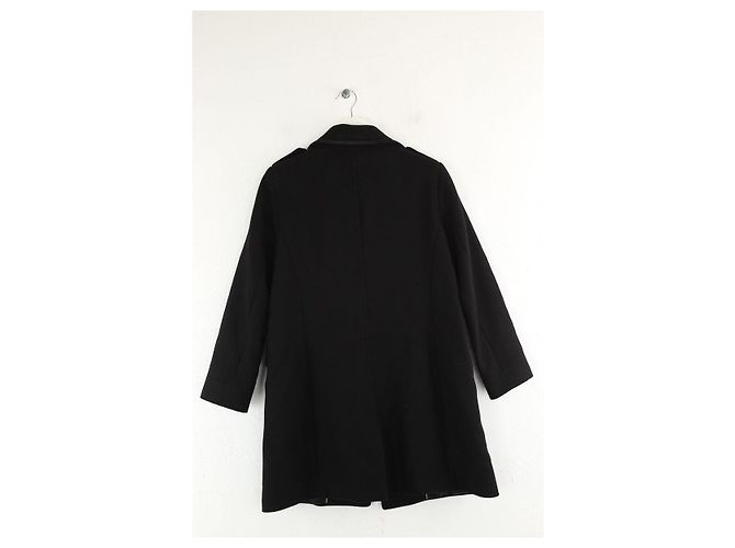 Abrigo de lana negro Gerard Darel - vista 4