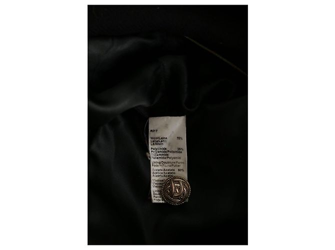 Abrigo de lana negro Gerard Darel - vista 6