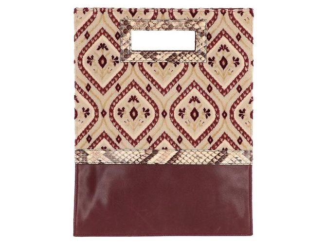 Bolso de mano patchwork Burdeos Antonio Marras - años 2000 - vista 2
