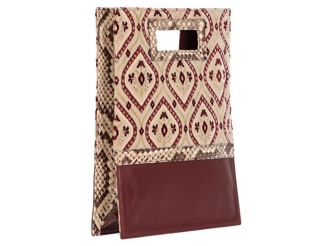 Bolso de mano patchwork Burdeos Antonio Marras - años 2000 - vista 3