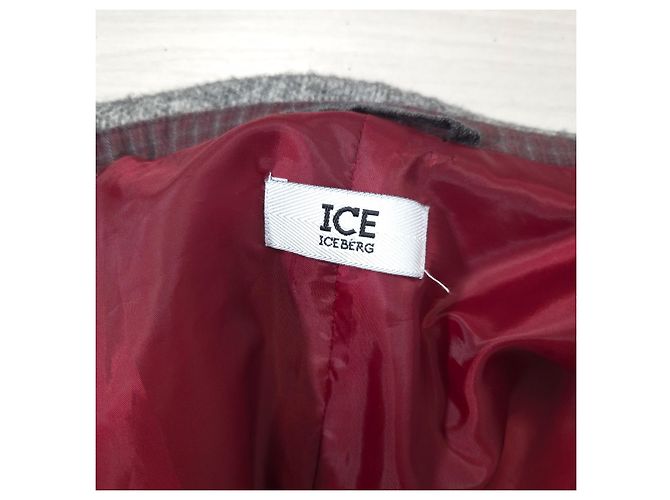 Giacca bordeaux da uomo Iceberg vintage Bordò - vista 3