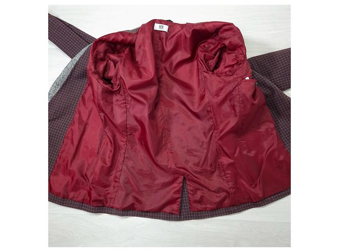 Giacca bordeaux da uomo Iceberg vintage Bordò - vista 5