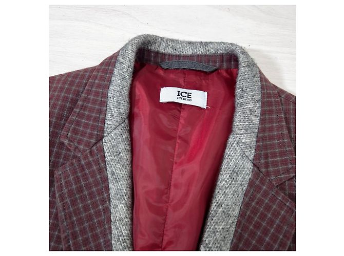 Giacca bordeaux da uomo Iceberg vintage Bordò - vista 6
