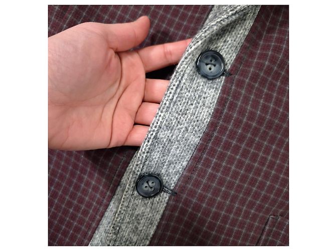 Giacca bordeaux da uomo Iceberg vintage Bordò - vista 7