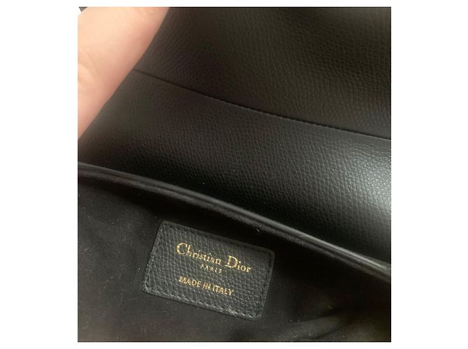Neue Dior Saddle Mini Tasche Schwarz - Ansicht 3