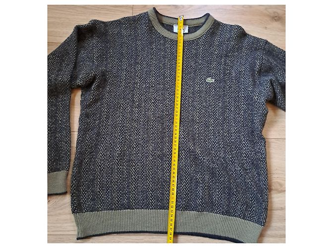 Lacoste Wool Sweater Khaki - view 5