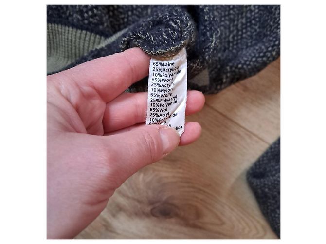 Lacoste Wool Sweater Khaki - view 7