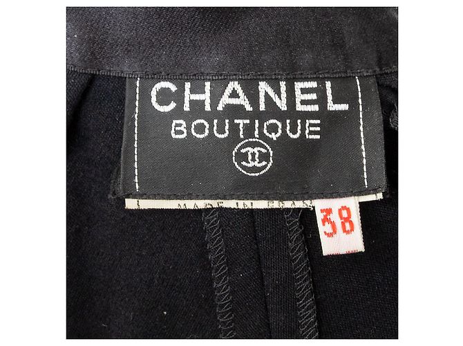 Chanel Boutique Midi Kleid Schwarz - Ansicht 13