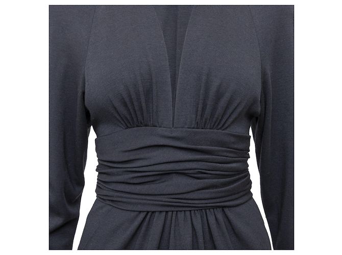 Chanel Boutique Midi Kleid Schwarz - Ansicht 4