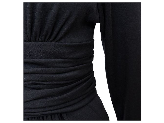 Chanel Boutique Midi Kleid Schwarz - Ansicht 8