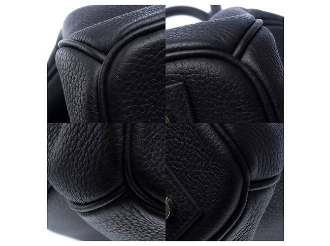 Haut à courroies Hermès Borsa HERMES Haut a Courroies in Pelle Nera - 102530 Nero - vista 12