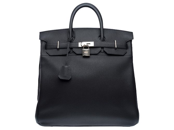 Haut à courroies Hermès Borsa HERMES Haut a Courroies in Pelle Nera - 102530 Nero - vista 3