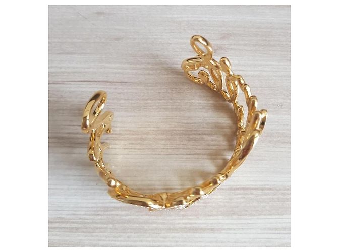 Chanel Madmoiselle Armband Gold Metall Größe M Golden - Ansicht 10