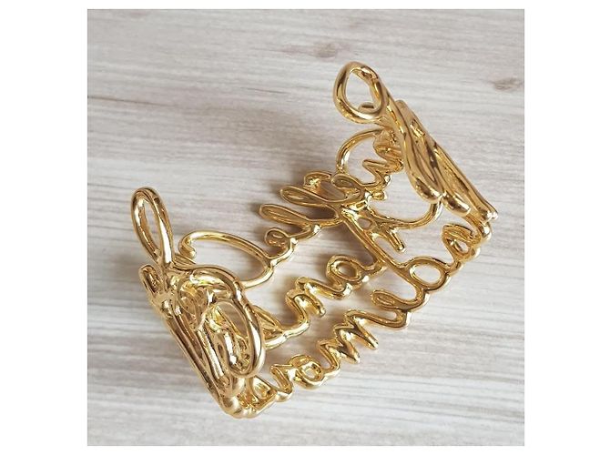 Chanel Madmoiselle Armband Gold Metall Größe M Golden - Ansicht 5