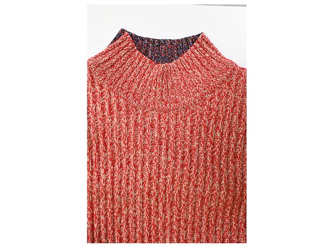 Vestido midi de lana multicolor de Jil Sander - vista 10