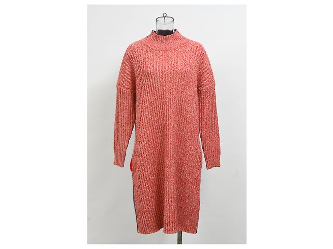 Vestido midi de lana multicolor de Jil Sander - vista 6