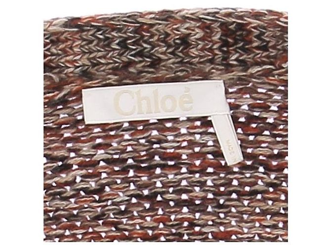 Chloé CHLOE Strickwaren T.International XS Kaschmir Mehrfarben - Ansicht 5