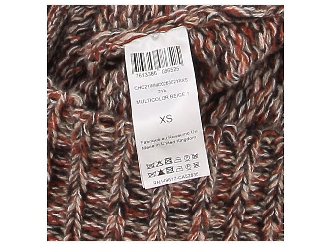 Chloé CHLOE Strickwaren T.International XS Kaschmir Mehrfarben - Ansicht 7