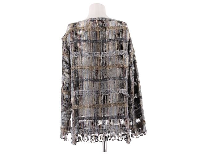MISSONI Strickwaren T.IT 44 Wolle Grau - Ansicht 2